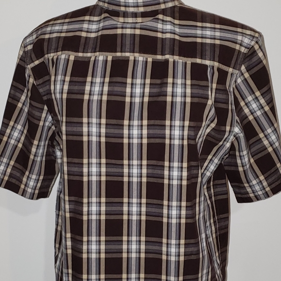 CARHARTT Mens Plaid Short Sleeve Button Down Shirt - Picture 3 of 6